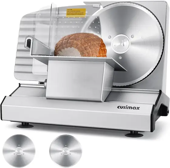 CUSIMAX Meat Slicer with 2… — Photo 1
