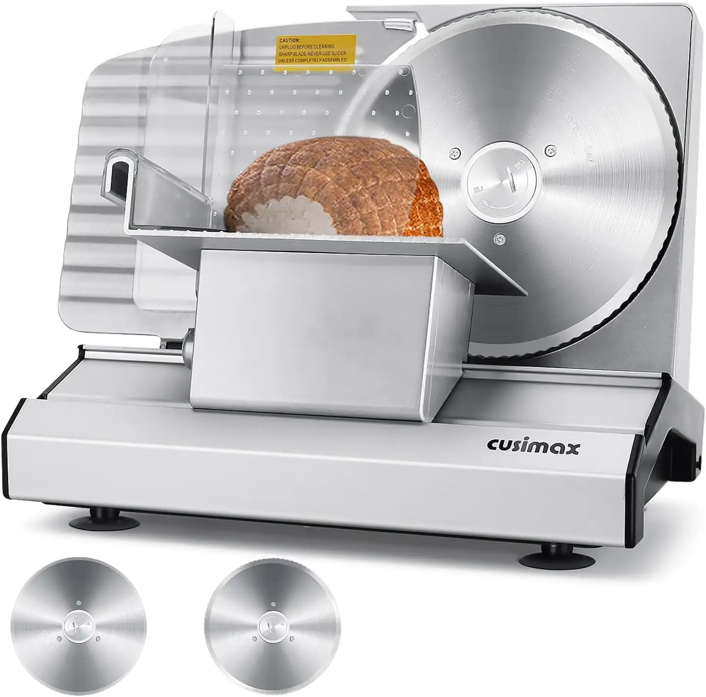 CUSIMAX Meat Slicer with 2… — Photo 1