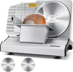 CUSIMAX Meat Slicer with 2… — Photo 1