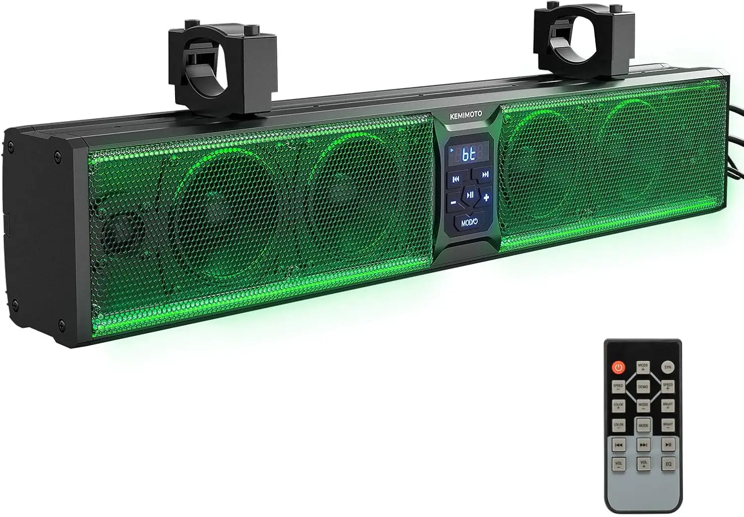 KEMIMOTO 6-Speaker Metal UTV Sound… — Photo 1