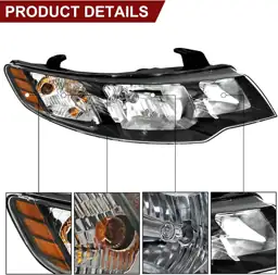 Headlight Compatible with 2010 2011… — Photo 2