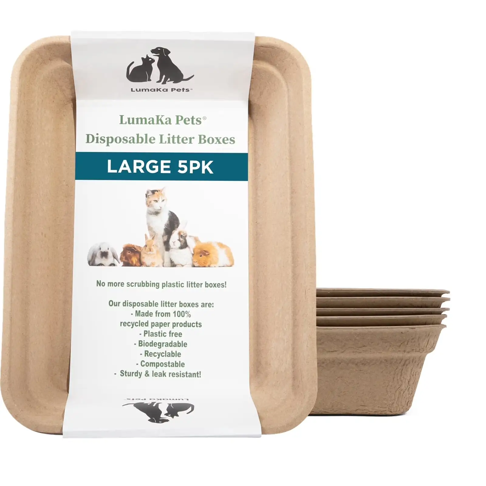 LumaKa Disposable Cat Litter Box,… — Photo 1