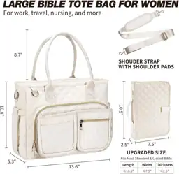 KOPKOFT Bible Cover Case for… — Photo 2