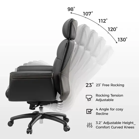 Royal, Executive Home Office Chair — Photo 1