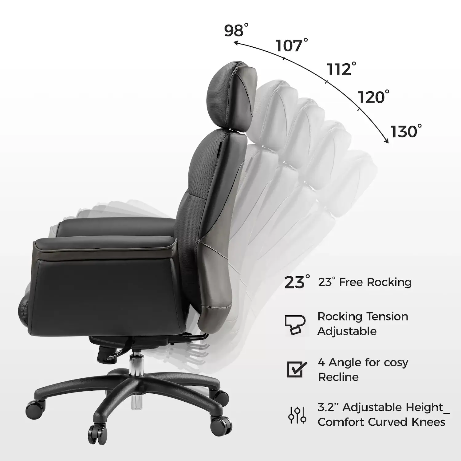 Royal, Executive Home Office Chair — Photo 1