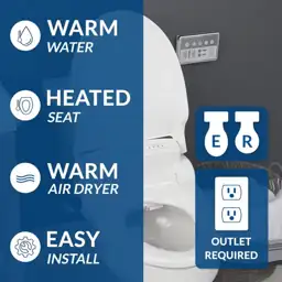 BB-1000 Supreme Electric Bidet Seat… — Photo 2