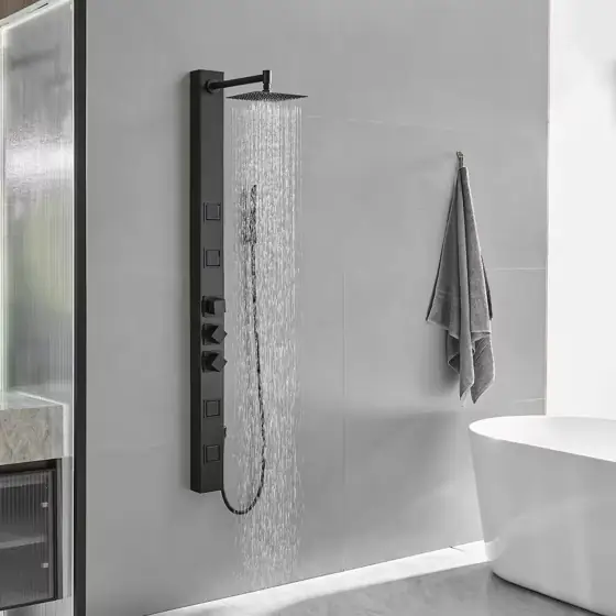 4-Jet 3-in-One Rainfall Shower Panel… — Photo 2