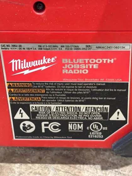 M18 18V Lithium-Ion Cordless Jobsite… — Photo 5