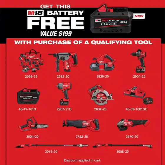 M18 18V Lithium-Ion REDLITHIUM FORGE… — Photo 2