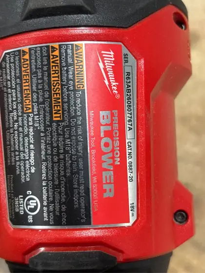 Milwaukee M18 Compact Blower — Photo 4