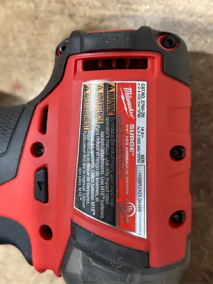 Milwaukee ELEC TOOL 2760-20 M18… — Photo 4