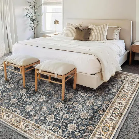 CHAMPLANT 6'x9' Washable Vintage Traditional… — Photo 2