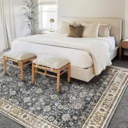CHAMPLANT 6'x9' Washable Vintage Traditional… — Photo 2
