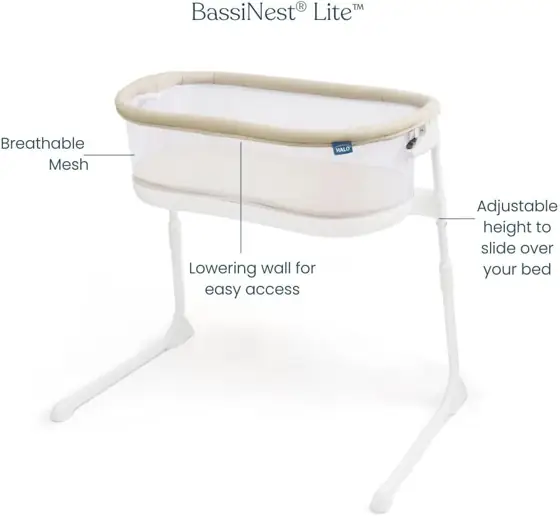 HALO BassiNest Lite Breathable Baby… — Photo 2
