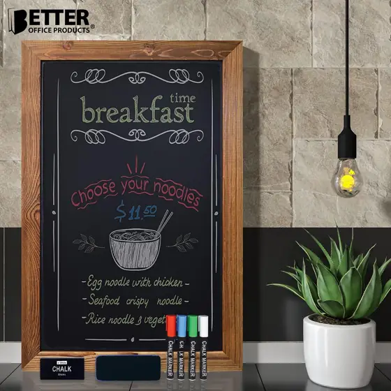 Better Office Products Magnetic Chalkboard… — Photo 2