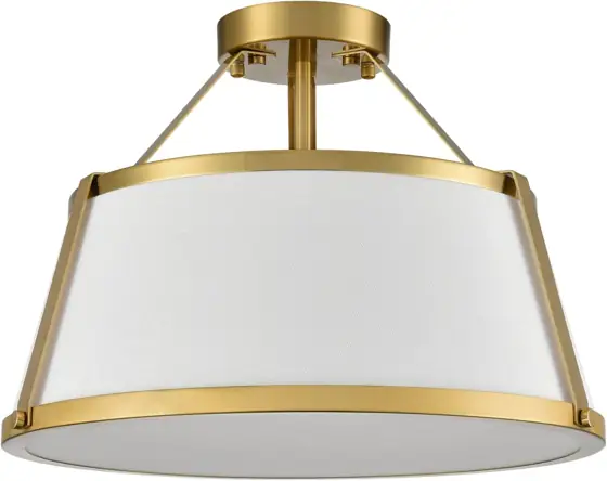 Drum Ceiling Light Semi Flush… — Photo 1