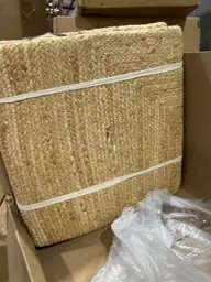 Scalloped Natural Jute Area Rug,… — Photo 3