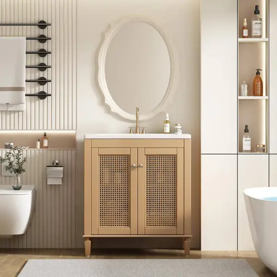 30 in. Bathroom Vanity with… — Photo 1