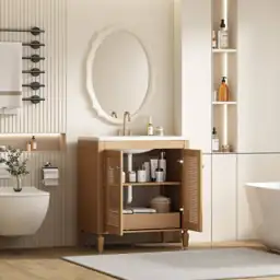 30 in. Bathroom Vanity with… — Photo 2