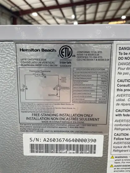 10 cu. ft. Manual Defrost… — Photo 4