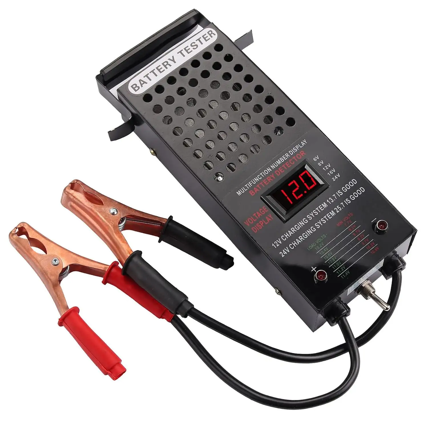 AUTTGINN 6/8/12/16/24V Battery Load Tester… — Photo 1