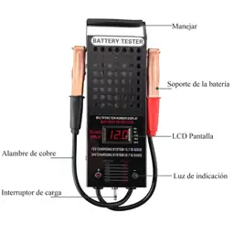 AUTTGINN 6/8/12/16/24V Battery Load Tester… — Photo 2