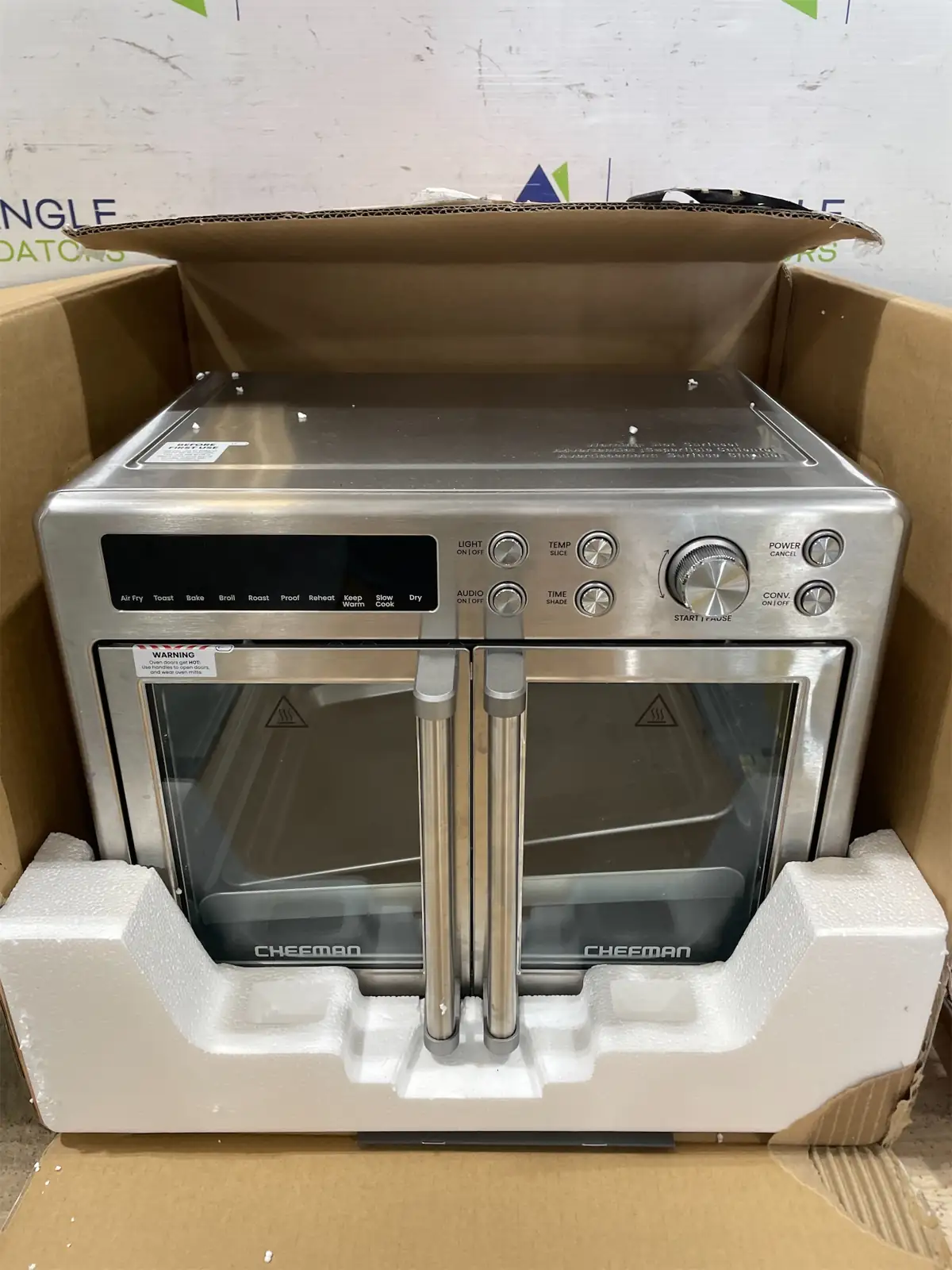 Chefman French Door 10-in-1 Toaster… — Photo 1