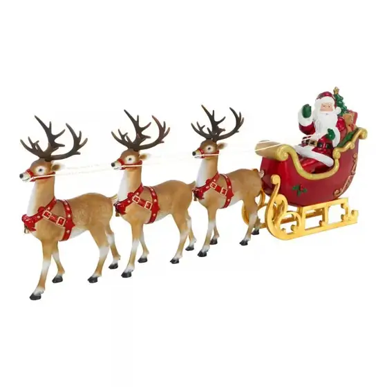 9 ft. Giant-Sized LED Santa's… — Photo 1