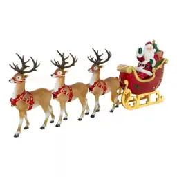 9 ft. Giant-Sized LED Santa's… — Photo 1