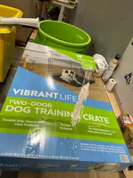 Vibrant Life Wire Dog Crate,… — Photo 3