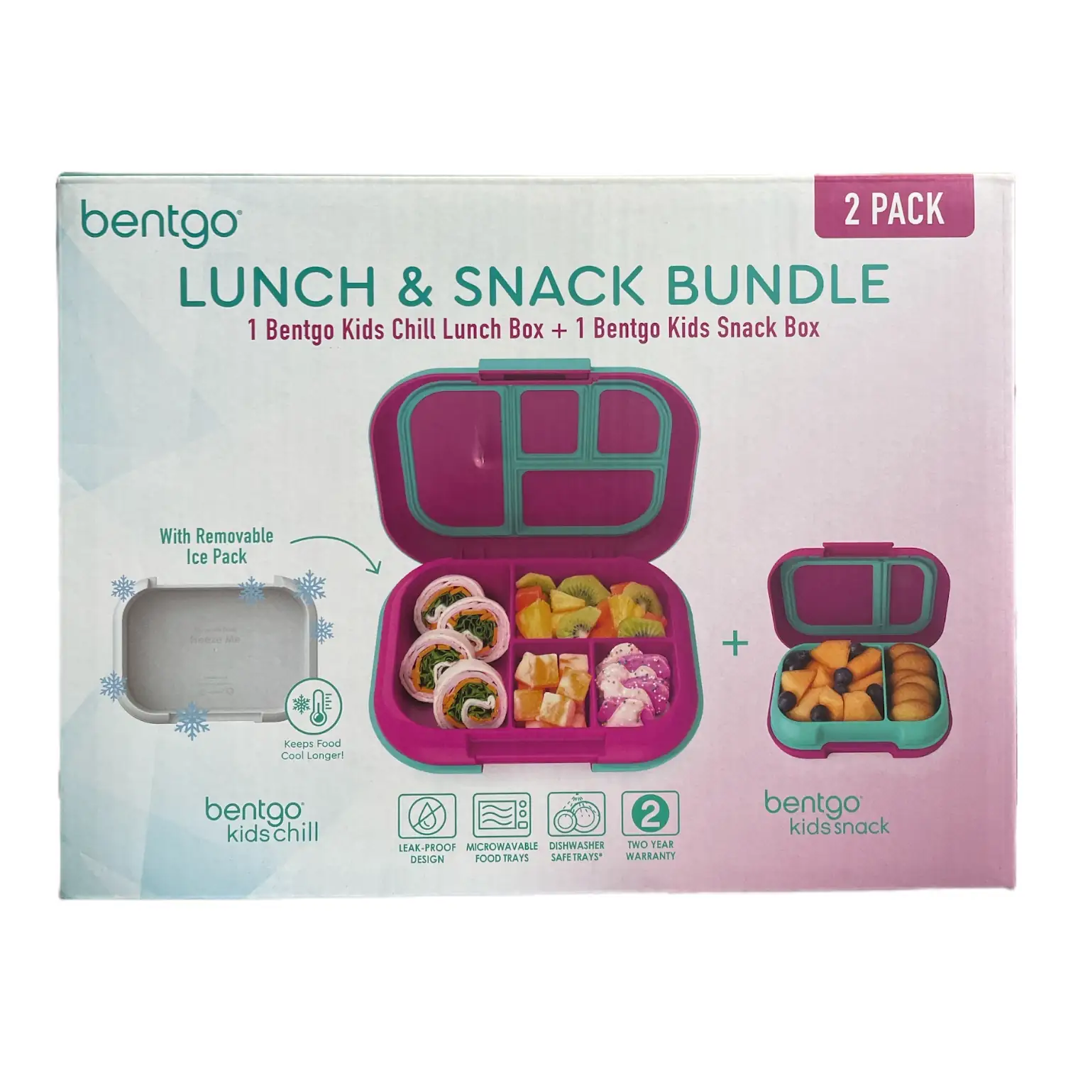 Bentgo BGCHSNK-F Kids Chill Lunch… — Photo 1