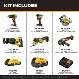 DEWALT 20V MAX Cordless 6-Tool… — Photo 2