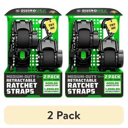(2 pack) Rhino USA 1in… — Photo 1