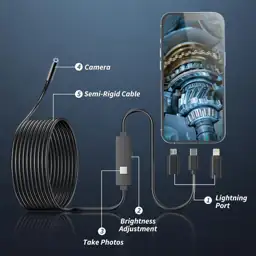 Kinpthy Endoscope Camera with Light,… — Photo 2