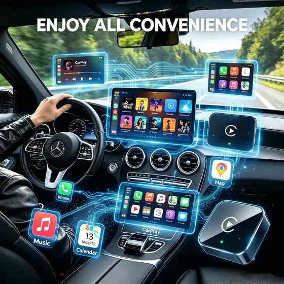 Wireless CarPlay Adapter,Supports iPhone &… — Photo 2