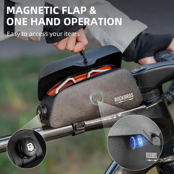 ROCKBROS Bike Top Tube Bag… — Photo 2