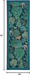 GarveeHome Animal Print Runner Rug… — Photo 2