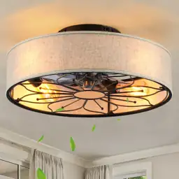 Low Profile Bohemian Ceiling Fan… — Photo 1