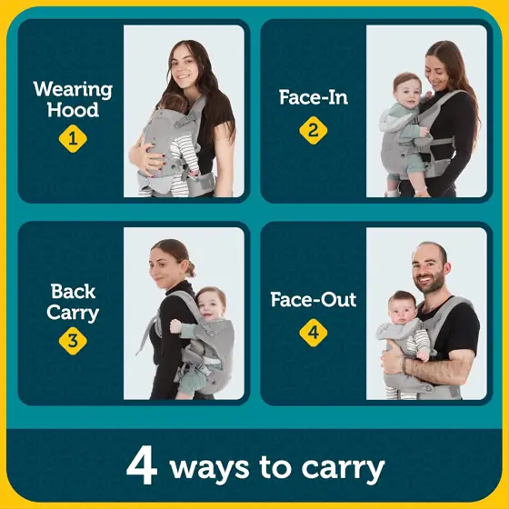 Safety 1st Baby Carrier, Grey,… — Photo 2