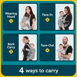Safety 1st Baby Carrier, Grey,… — Photo 2