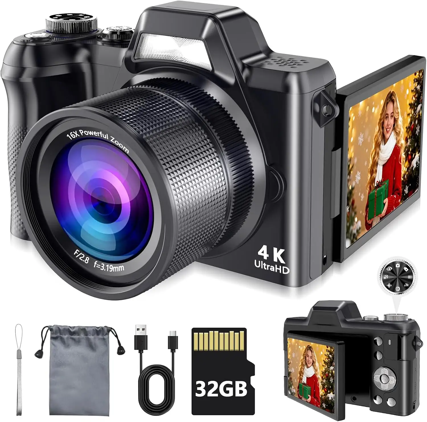 4K Digital Camera for Photography… — Photo 1