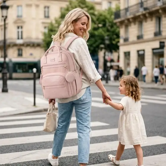 ROSEGIN Vegan Leather Diaper Bag… — Photo 2