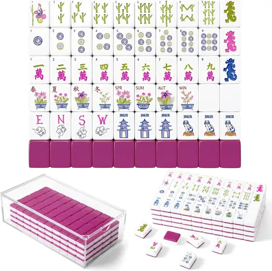 166 American Mahjong Tiles Set… — Photo 1