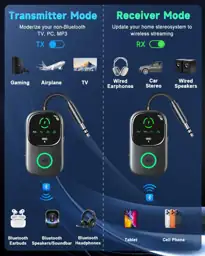LED Display Bluetooth 6.0 Transmitter/Receiver… — Photo 2