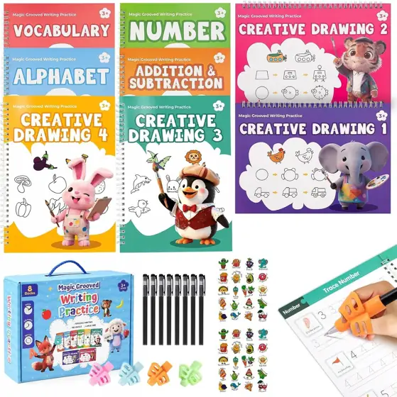 Magic Grooved Writing Practice Books… — Photo 1