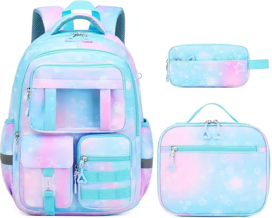 Backpack for Girls, 3PCS Kids… — Photo 1