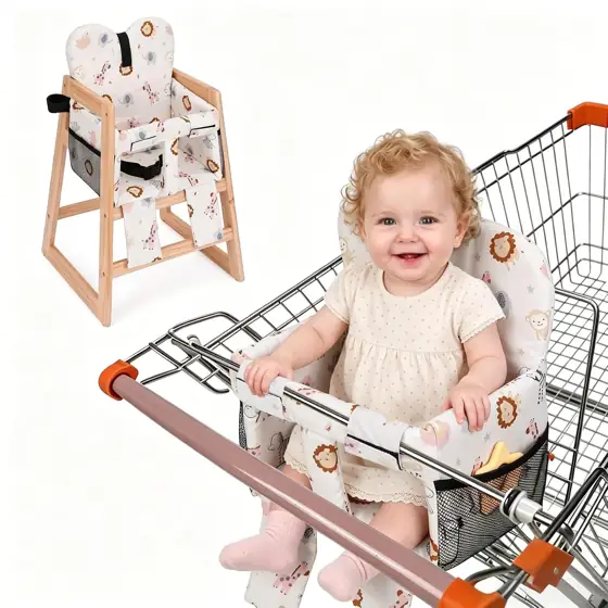 Baby Shopping Cart Seat Cover,… — Photo 1