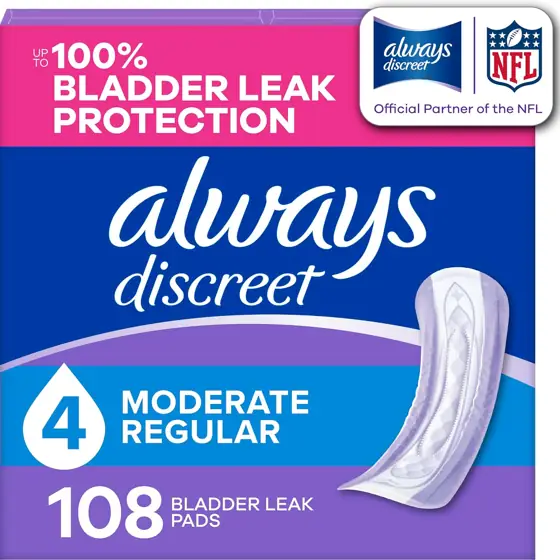 Always Discreet Adult Incontinence Pads… — Photo 1