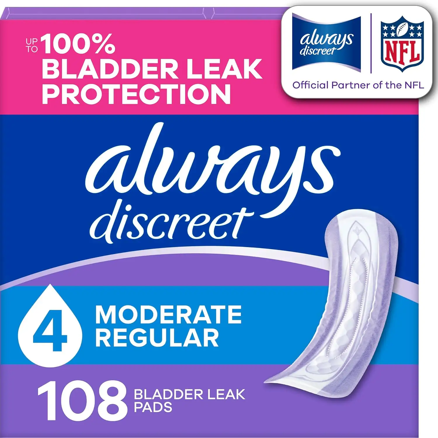 Always Discreet Adult Incontinence Pads… — Photo 1