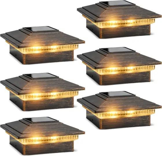 JOFIOS Solar Post Cap Lights… — Photo 1